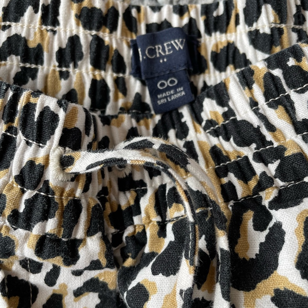 J Crew Linen Joggers